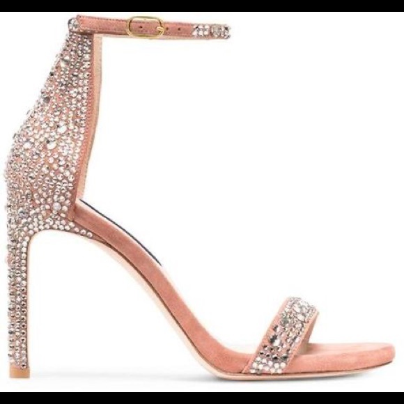 Stuart Weitzman Crystal Sandals - Picture 4 of 16